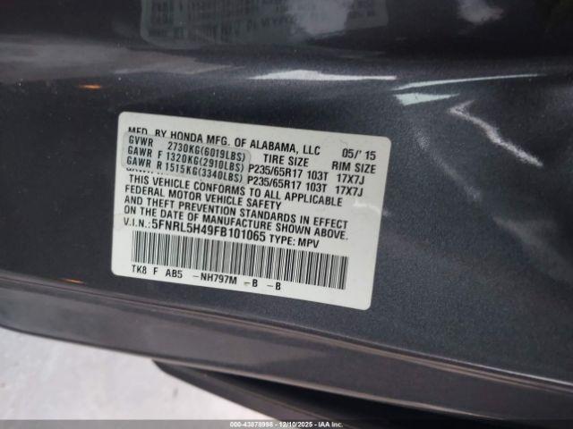 Honda Odyssey Ex Image 5