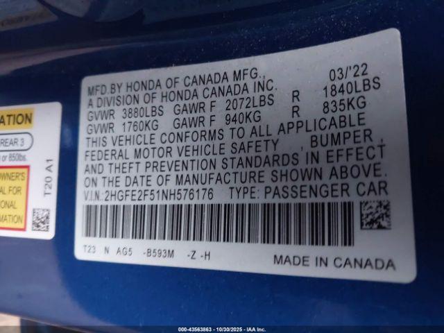 Honda Civic Sport Image 4