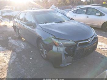 Salvage Toyota Camry