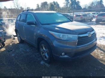  Salvage Toyota Highlander