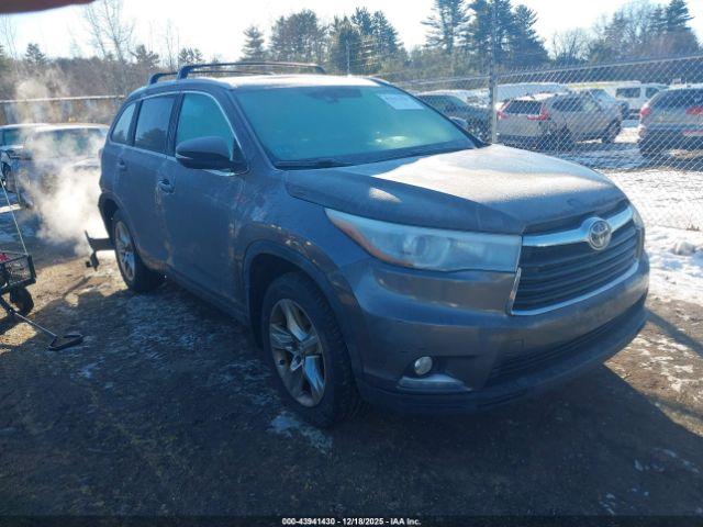 Salvage Toyota Highlander