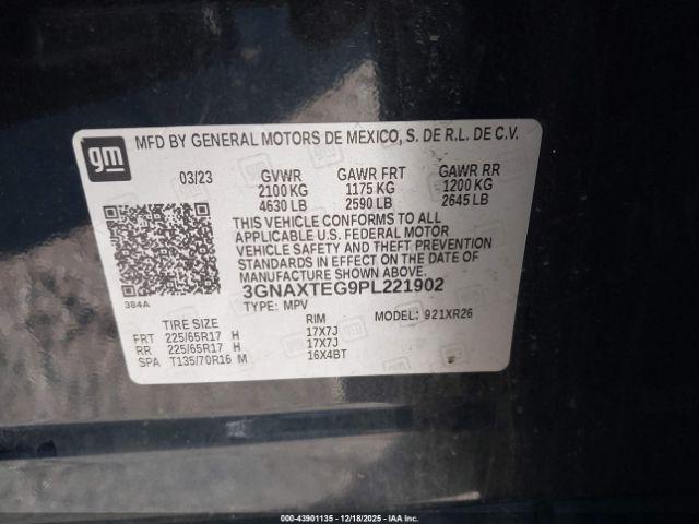 Chevrolet Equinox Awd 2fl Image 11