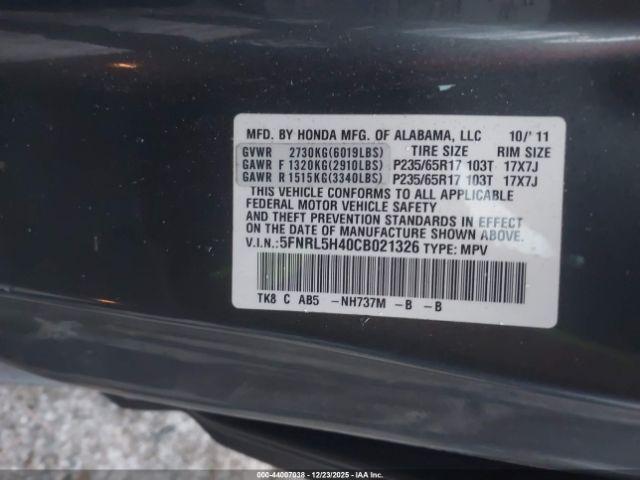 Honda Odyssey Ex Image 11