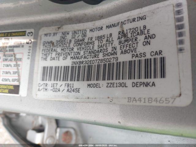 Toyota Corolla Le Image 4