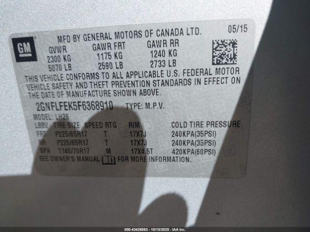 Chevrolet Equinox 1lt Image 7