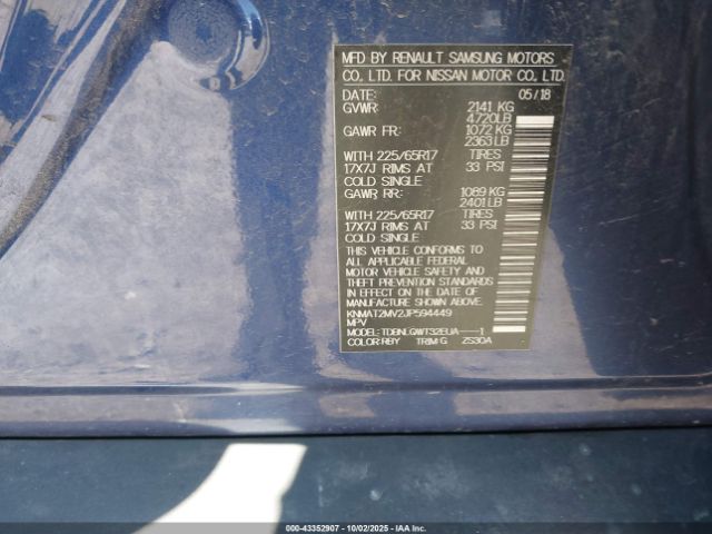 Nissan Rogue Sv Image 7