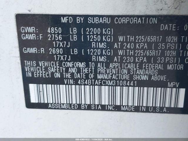 Subaru Outback Premium Image 11