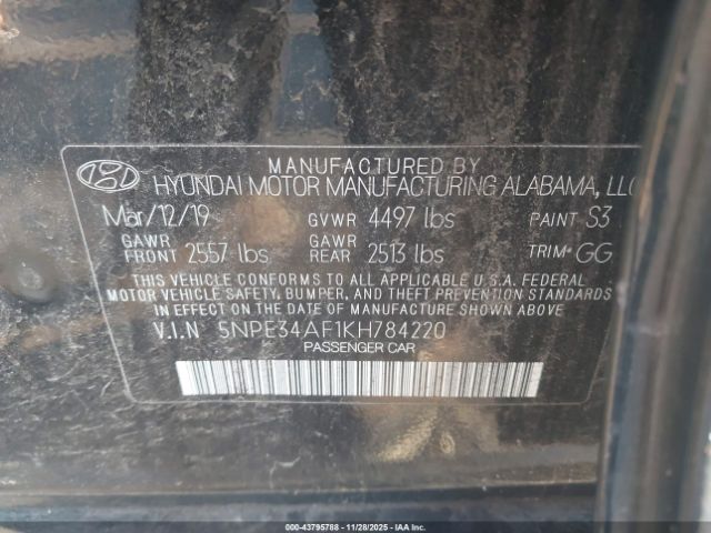 Hyundai SONATA Limited Image 8