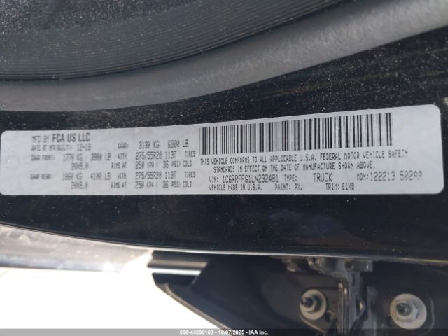 Ram 1500 Big Horn  4x4 5'7 Box Image 15