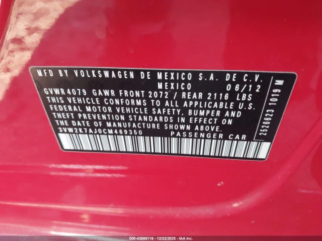 Volkswagen Jetta 2.0l S Image 5