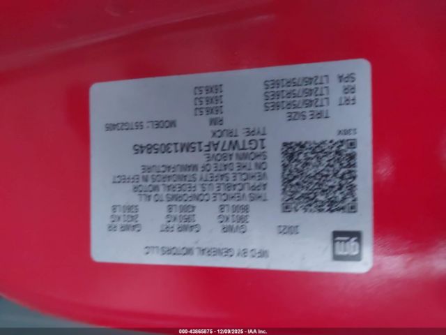 GMC Savana Rwd 2500 Regular Wheelbase Work Van Image 5