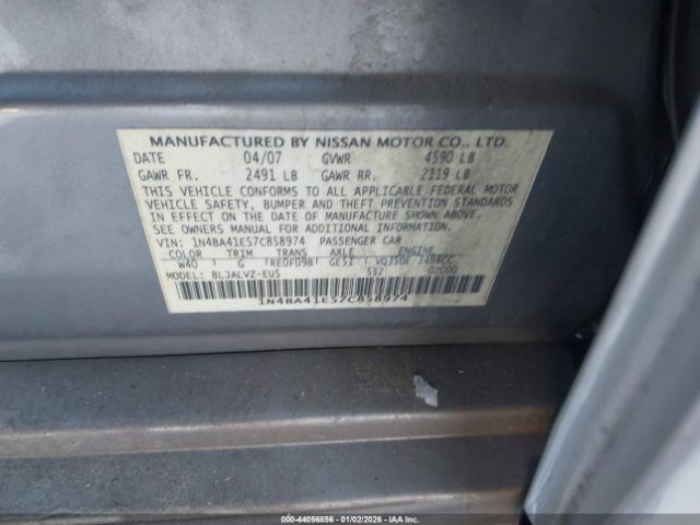 Nissan Maxima 3.5 Se Image 8