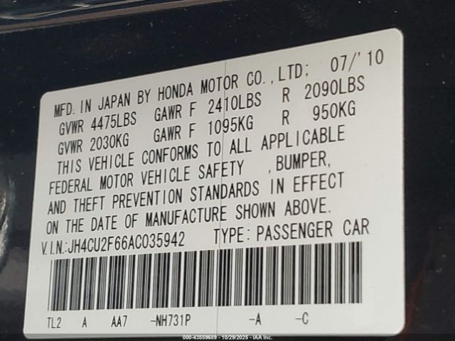 Acura TSX 2.4 Image 10