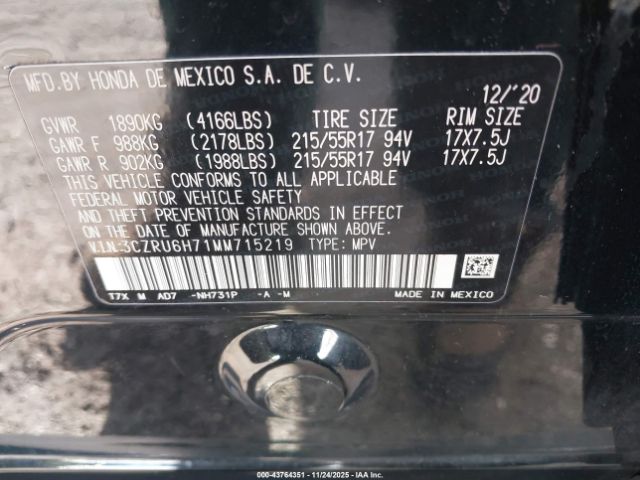 Honda HR-V Awd Ex-l Image 6