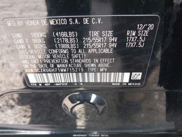 Honda HR-V Awd Ex-l Image 6