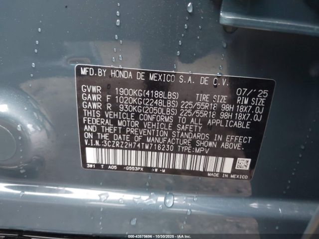 Honda HR-V Awd Ex-l Image 15