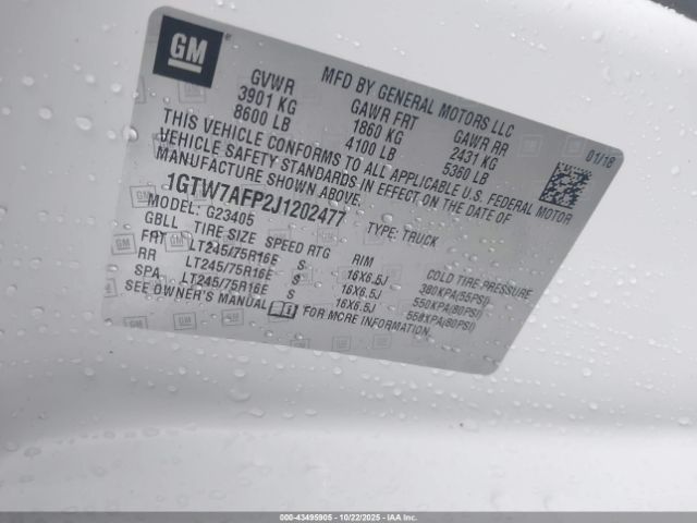 GMC Savana Work Van Image 9