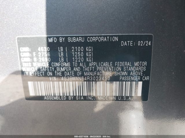 Subaru Legacy Limited Image 6