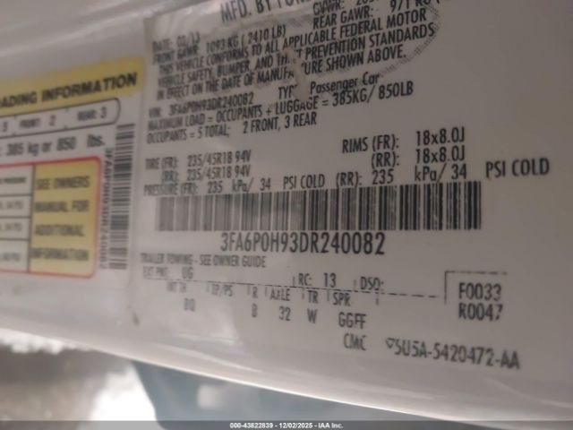 Ford Fusion Se Image 6